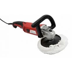 Varan Motors - VAR-CP01-1 Elektropoliergerät 1200W + Scheibe 180mm & 2 Griffe - Rot -Poliermaschinen & Schleifmaschinen Verkaufsladen 10670775 3