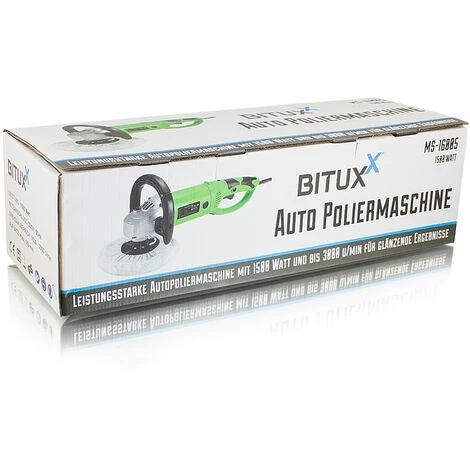 BITUXX Autopoliermaschine 1500Watt Schleifmaschine Autopolierer Autopflege 5 BITUXX Autopoliermaschine 1500Watt Schleifmaschine Autopolierer Autopflege – Bild 5