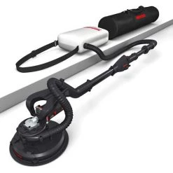 MENZER Langhalsschleifer LHS 225 AV Mit Integrierter Absaugung / Inkl. Schleifscheiben-Set