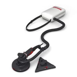 MENZER Trockenbauschleifer TSW 225 AV Mit Wechselkopfsystem & Integrierter Absaugung / Inkl. Schleifscheiben-Set