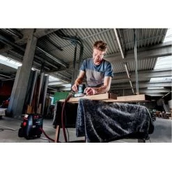 METABO® Ø 150mm Exzenterschleifer SXE 450 TurboTec Set + 25 Schleifblätter -Poliermaschinen & Schleifmaschinen Verkaufsladen 15046529 3