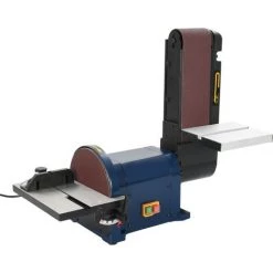 ASUPERMALL Elektrischer Band- Und Tellerschleifer 550 W 200 Mm