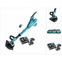 Makita DSL 800 RTU Akku Langhalsschleifer 225mm 18V Brushless + 2x Akku 5,0Ah + Ladegerät + Tasche -Poliermaschinen & Schleifmaschinen Verkaufsladen 19359032 5
