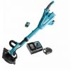 Makita DSL 800 RT1U Akku Langhalsschleifer 225mm 18V Brushless + 1x Akku 5,0Ah + Ladegerät + Tasche