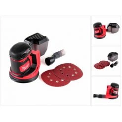 Milwaukee M18 BOS125-0 Akku Exzenterschleifer 18V 125mm Solo - Ohne Akku, Ohne Ladegerät -Poliermaschinen & Schleifmaschinen Verkaufsladen 19364635 4