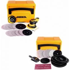 MIRKA ABRASIFS Mirka Schleif Solution Case + DEROS Exzenterschleifer + 140x Schleifscheiben -Poliermaschinen & Schleifmaschinen Verkaufsladen 19627321 4