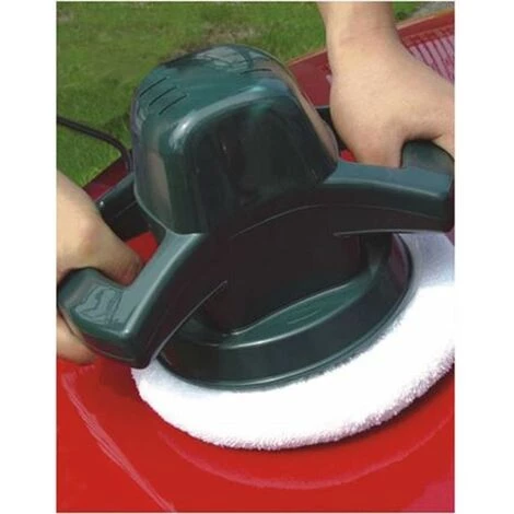 BURI Auto-Poliermaschine 240mm + 2 Hauben Autopflege Lackpflege Polierer Poliergerät 1 BURI Auto-Poliermaschine 240mm + 2 Hauben Autopflege Lackpflege Polierer Poliergerät