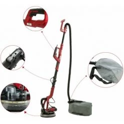 AREBOS Wand- Und Deckenschleifer Langhalsschleifer Trockenbauschleifer - Rot -Poliermaschinen & Schleifmaschinen Verkaufsladen 20801471 3