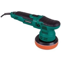 VONROC Exzenter-Poliermaschine 650W - Ø125mm - Sanftanlauf - Konstante Leistung - Inkl. Zubehör