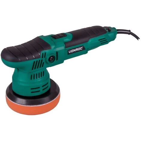 VONROC Exzenter-Poliermaschine 650W - Ø125mm - Sanftanlauf - Konstante Leistung - Inkl. Zubehör 4 VONROC Exzenter-Poliermaschine 650W - Ø125mm - Sanftanlauf - Konstante Leistung - Inkl. Zubehör – Bild 4