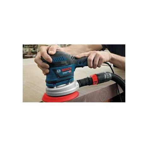 Bosch Exzenterschleifer GEX 40-150, Mehrlochschleifblatt C470, Zubehör, Im Karton 2 Bosch Exzenterschleifer GEX 40-150, Mehrlochschleifblatt C470, Zubehör, Im Karton – Bild 2