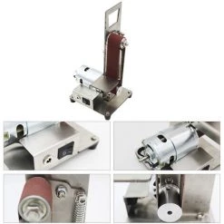 ASUPERMALL Vertikal Frasen Sander Mini Mini Sander Sander Schleifer Sand Band-Maschine Kleine Gehause Polieren Und Polierer, 895 Motor -Poliermaschinen & Schleifmaschinen Verkaufsladen 25642402 5