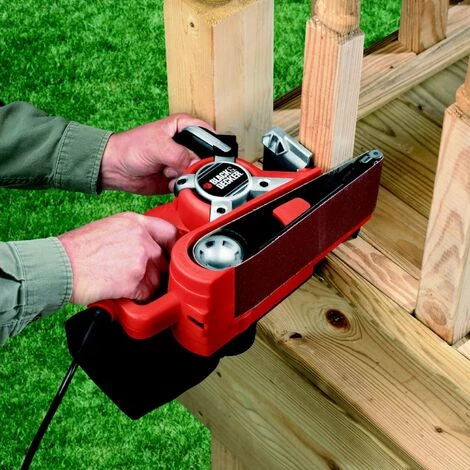 BLACK & DECKER BLACK+DECKER KA88 Bandschleifer 720W 75mm Bandbreite 4 BLACK & DECKER BLACK+DECKER KA88 Bandschleifer 720W 75mm Bandbreite – Bild 4