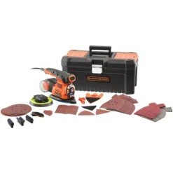 Black & Decker KA280LKA Multischleifer Schwingschleifer Exzenterschleifer 220W