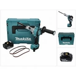 Makita DBS 180 T1J Akku Bandfeile 18 V 9 X 533 Mm Brushless + 1x Akku 5,0 Ah + Makpac - Ohne Ladegerät -Poliermaschinen & Schleifmaschinen Verkaufsladen 27977829 5