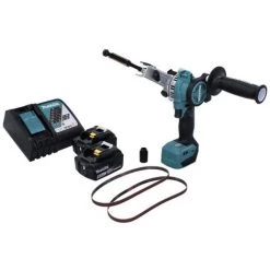 Makita DBS 180 RG Akku Bandfeile 18 V 9 X 533 Mm Brushless + 2x Akku 6,0 Ah + Ladegerät -Poliermaschinen & Schleifmaschinen Verkaufsladen 27977843 4
