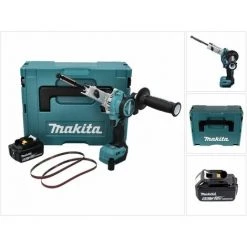 Makita DBS 180 G1J Akku Bandfeile 18 V 9 X 533 Mm Brushless + 1x Akku 6,0 Ah + Makpac - Ohne Ladegerät -Poliermaschinen & Schleifmaschinen Verkaufsladen 27977870 3
