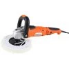 EBERTH 900 Watt Poliermaschine (Ø 180mm Aufsatz, Einstellbare Drehzahl, Feststellknopf, Zusatzgriff)