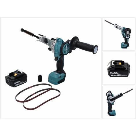 Makita DBS 180 F1 Akku Bandfeile 18 V 9 X 533 Mm Brushless + 1x Akku 3,0 Ah - Ohne Ladegerät 3 Makita DBS 180 F1 Akku Bandfeile 18 V 9 X 533 Mm Brushless + 1x Akku 3,0 Ah - Ohne Ladegerät – Bild 3
