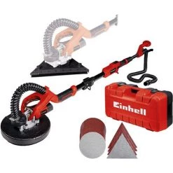 Einhell TE-DW 225 X Trockenbauschleifer Inkl. 2 Schleifteller + Zubehör