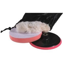 FERM Professionelles Polier-/Poliererset - Elektronik Mit Konstanter Geschwindigkeit - 180mm 1400W - 4m Gummikabel - Variable Geschwindigkeit - Einschließlich 2 Polierscheiben, Stützteller Und Aufbewahrungstasche -Poliermaschinen & Schleifmaschinen Verkaufsladen 28991897 3