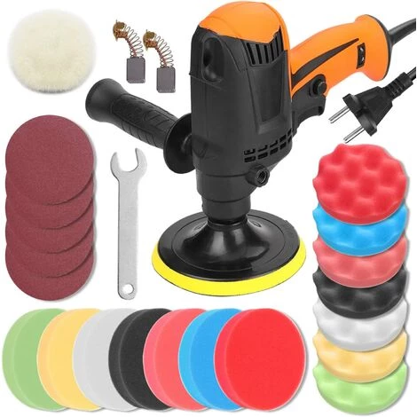 BRIDAY Auto-Poliermaschine,980 W Multifunktionale 6 Geschwindigkeit Einstellbare Geschwindigkeit Elektrische Auto-Poliermaschine Wachs Maschine Automotive Möbel Polierwerkzeug 1 BRIDAY Auto-Poliermaschine,980 W Multifunktionale 6 Geschwindigkeit Einstellbare Geschwindigkeit Elektrische Auto-Poliermaschine Wachs Maschine Automotive Möbel Polierwerkzeug