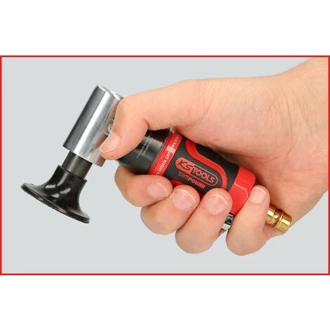 KSTOOLS KS TOOLS SlimPOWER Mini-Druckluft-Schleifmaschine Für Große Pads, 19000 U/min 2 KSTOOLS KS TOOLS SlimPOWER Mini-Druckluft-Schleifmaschine Für Große Pads, 19000 U/min – Bild 2