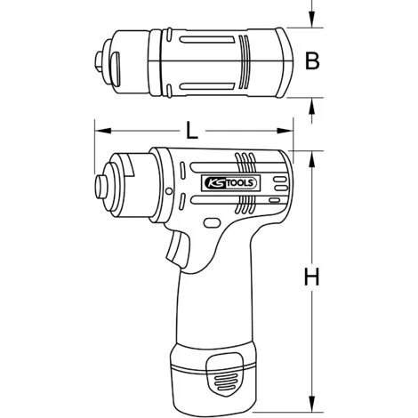 KSTOOLS® KS TOOLS Akku-Schleifmaschine, 3.200 U/min 10,8V, Mit 1 Akku Und 1 Ladegerät 4 KSTOOLS® KS TOOLS Akku-Schleifmaschine, 3.200 U/min 10,8V, Mit 1 Akku Und 1 Ladegerät – Bild 4