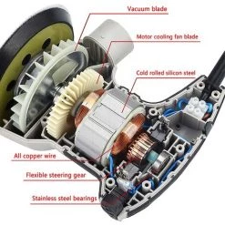 BEARSU Exzenterschleifer Für 125 Mm Schleifscheiben, 12.000 U / Min. Elektroschleifer Mit Staubsammler -Poliermaschinen & Schleifmaschinen Verkaufsladen 31509517 4