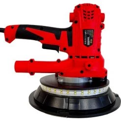 BEARSU Wandschleifer, Deckenschleifer, Trockenschleifer, Durchmesser 180 Mm, Saugschlauch, Angelbeutel, Weicher Griff, 850 W, 360 ° SMD LED -Poliermaschinen & Schleifmaschinen Verkaufsladen 31509539 5