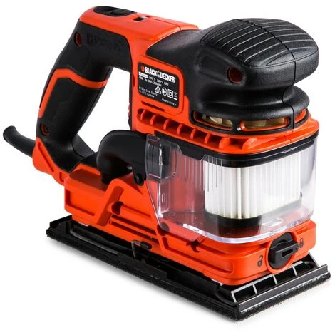 BLACK & DECKER BLACK+DECKER KA330EKA Schwingschleifer Schleifpapier DUOSAND 270W Koffer 4 BLACK & DECKER BLACK+DECKER KA330EKA Schwingschleifer Schleifpapier DUOSAND 270W Koffer – Bild 4