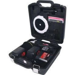 KSTOOLS® KS TOOLS Akku-Poliermaschine, 2.300 U/min 18V, Mit 2 Akkus Und 1 Ladegerät