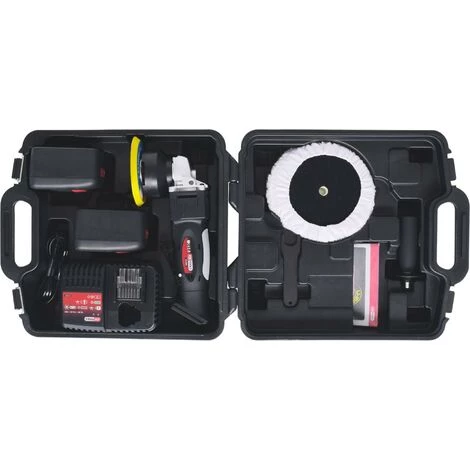 KSTOOLS® KS TOOLS Akku-Poliermaschine, 2.300 U/min 18V, Mit 2 Akkus Und 1 Ladegerät 5 KSTOOLS® KS TOOLS Akku-Poliermaschine, 2.300 U/min 18V, Mit 2 Akkus Und 1 Ladegerät – Bild 5