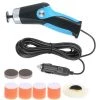 KKmoon 60W Mini-Poliermaschine Mit Zigarettenanzunder 8500 U / Min Autopolierer Mit Variabler Geschwindigkeit Elektrischer Polierer Reinigung Polierwachsmaschine Kfz-Oberflachenkratzer Reparaturwerkzeug Kratzerentferner Blau,Lieferung Mit Cigarette Lighte