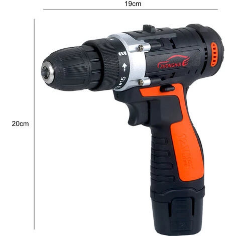 ASUPERMALL 12-V-Akku-Bohr- / Treiber-Kit 1400 U / Min Polierer-Autopuffer-Wachsset Mit Variabler Geschwindigkeit Und Leichtem Wiederaufladbarem Kraftschraubendreher Mit 5 Bits 1 Polierpad 5 ASUPERMALL 12-V-Akku-Bohr- / Treiber-Kit 1400 U / Min Polierer-Autopuffer-Wachsset Mit Variabler Geschwindigkeit Und Leichtem Wiederaufladbarem Kraftschraubendreher Mit 5 Bits 1 Polierpad – Bild 5