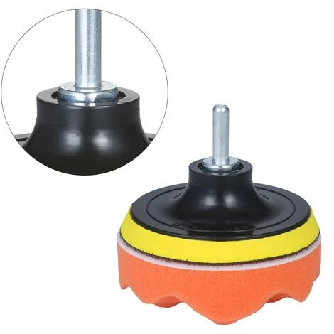 ASUPERMALL 10-teiliges Polierkissen-Kit 4-Zoll-Schaumstoff-Polierkissen Mit Waffelschaum-Wollkissen-Tragerplatte Fur Winkelschleiferpuffer Orbitalpoliererschleifer Rotary,10 Stuck - 10 Stuck 5 ASUPERMALL 10-teiliges Polierkissen-Kit 4-Zoll-Schaumstoff-Polierkissen Mit Waffelschaum-Wollkissen-Tragerplatte Fur Winkelschleiferpuffer Orbitalpoliererschleifer Rotary,10 Stuck - 10 Stuck – Bild 5