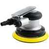 ASUPERMALL Air Random Orbital Sander 5-Zoll-Luftschleifer Pneumatischer Schleifer Pneumatischer Handflachenpolierer,Schwarz