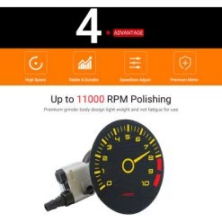 ASUPERMALL Air Random Orbital Sander 5-Zoll-Luftschleifer Pneumatischer Schleifer Pneumatischer Handflachenpolierer,Schwarz 9 ASUPERMALL Air Random Orbital Sander 5-Zoll-Luftschleifer Pneumatischer Schleifer Pneumatischer Handflachenpolierer,Schwarz -Poliermaschinen & Schleifmaschinen Verkaufsladen 33236659 5