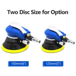 KKmoon Vakuum-Luftschleifer Pneumatischer Schleifer Selbstvakuum-Palm-Orbitalschleifer Schleifer Polierer Schleifmaschine 5 '',5 Zoll -Poliermaschinen & Schleifmaschinen Verkaufsladen 33236936 4