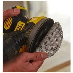 STANLEY FATMAX V20 Exzenterschleifer STANLEY FatMax SFMCW220M2T (2 X 4,0 Ah + Ladegerät + TSTAK VI) -Poliermaschinen & Schleifmaschinen Verkaufsladen 33352720 4