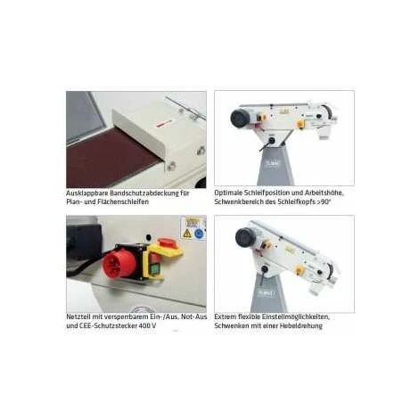 ELMAG Bandschleifmaschine Mod.BSM 75x2000 1 ELMAG Bandschleifmaschine Mod.BSM 75x2000