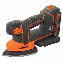 BLACK & DECKER BLACK+DECKER BDCDS18 Akku Dreieckschleifer Schleifmaschine Mouse 18V Tasche