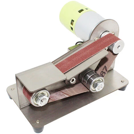 HAPPYSHOPPING 15 Grad Festwinkelschärfer Mini-Riemenmaschine DIY Poliermaschine Haushalt Desktop Holzbearbeitungsschleifer Kleiner Europäischer Standard 2 HAPPYSHOPPING 15 Grad Festwinkelschärfer Mini-Riemenmaschine DIY Poliermaschine Haushalt Desktop Holzbearbeitungsschleifer Kleiner Europäischer Standard – Bild 2