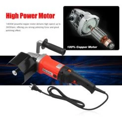 HAPPYSHOPPING 220V 1400W Elektrische Poliermaschine Poliermaschine Poliermaschine Zum Polieren Von Metall Edelstahl Holzpolieren -Poliermaschinen & Schleifmaschinen Verkaufsladen 33918935 5