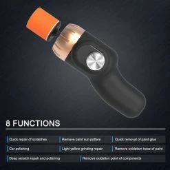 HAPPYSHOPPING Auto-Kratzer-Reparateur Innovative Mini-Autopoliermaschine Kratzer-Entferner Zum Polieren Und Reparieren Von Metalloxidation (ohne Schleifmittel),Geschwindigkeitsregelung - Geschwindigkeitsregelung -Poliermaschinen & Schleifmaschinen Verkaufsladen 33982783 3