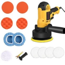 MOYI Auto-Poliermaschine, Auto-Schönheits-Wachsmaschine, Glasurversiegelungsmaschine, Haushalts-Marmorfliesenboden-Reparatur-Polierwerkzeug, EU 220V