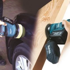 Makita Akku Exzenterschleifer 18V Ohne Akku, Ohne Ladegerät, Ohne Koffer DBO180Z -Poliermaschinen & Schleifmaschinen Verkaufsladen 34033990 3