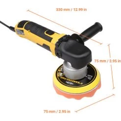 HAPPYSHOPPING KKmoon 6-Zoll-Dual-Action-Autopolierer Mit Variabler Geschwindigkeit Handpoliermaschine Elektrisch Angetriebene Wachsmaschine 5600 U / Min Elektrische Vibrationspoliermaschine 6 Geschwindigkeiten Für Möbel Automobilkeramik-Jade -Poliermaschinen & Schleifmaschinen Verkaufsladen 34165136 4