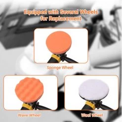 HAPPYSHOPPING KKmoon 6-Zoll-Dual-Action-Autopolierer Mit Variabler Geschwindigkeit Handpoliermaschine Elektrisch Angetriebene Wachsmaschine 5600 U / Min Elektrische Vibrationspoliermaschine 6 Geschwindigkeiten Für Möbel Automobilkeramik-Jade -Poliermaschinen & Schleifmaschinen Verkaufsladen 34165136 5