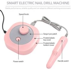 HAPPYSHOPPING 25000 U / Min Professionelle Elektrische Nail Art Bohrer Pediküre Nagellack Werkzeug Fußpflege Maniküre Maschine Pediküre Zubehör -Poliermaschinen & Schleifmaschinen Verkaufsladen 34644610 5